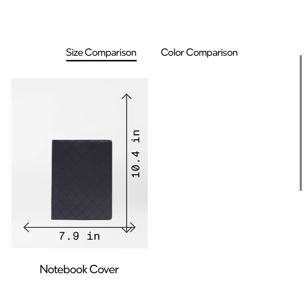 MZ WALLACE | Cover | MZ WALLACE Leather Notebook Cover - Picture 4 of 7